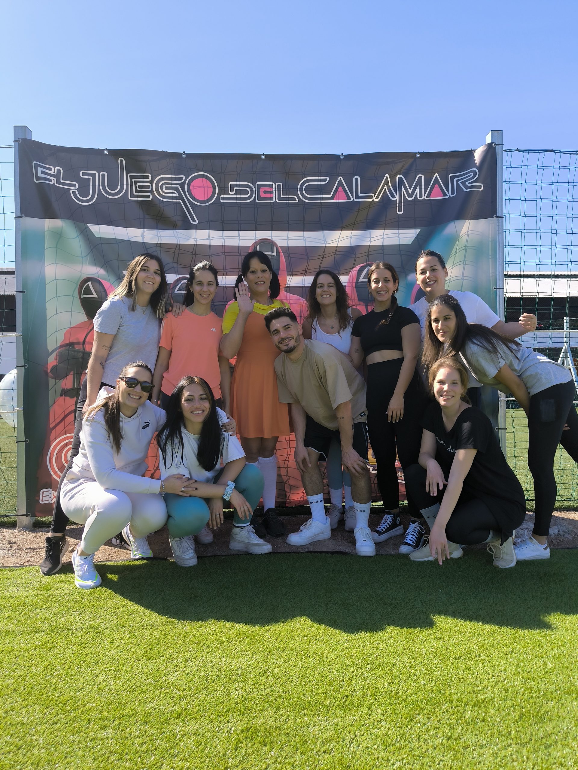 Juego del calamar en Málaga Juego del calamar en Málaga