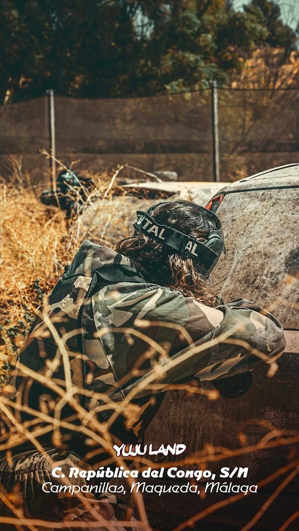 Paintball aventura en Málaga en Yujuland