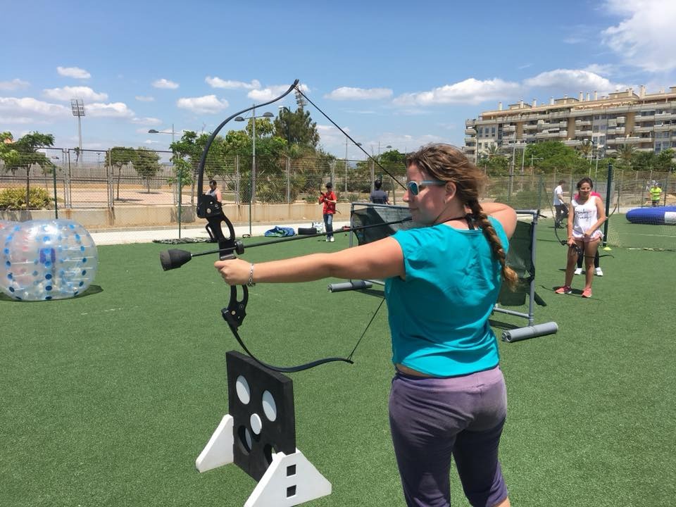 Actividad de aventura Batalla de Arqueros en Málaga
