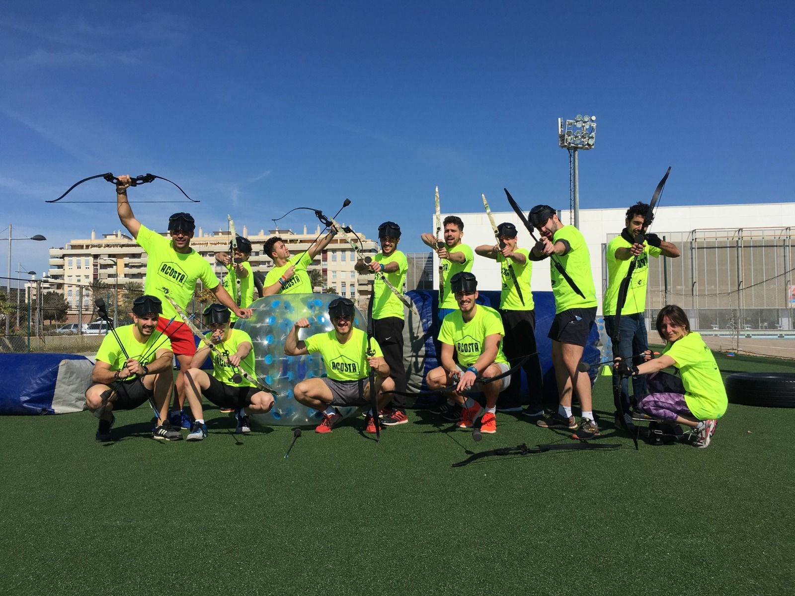 Batalla de Arqueros en Málaga - Archery Tag en Yujuland